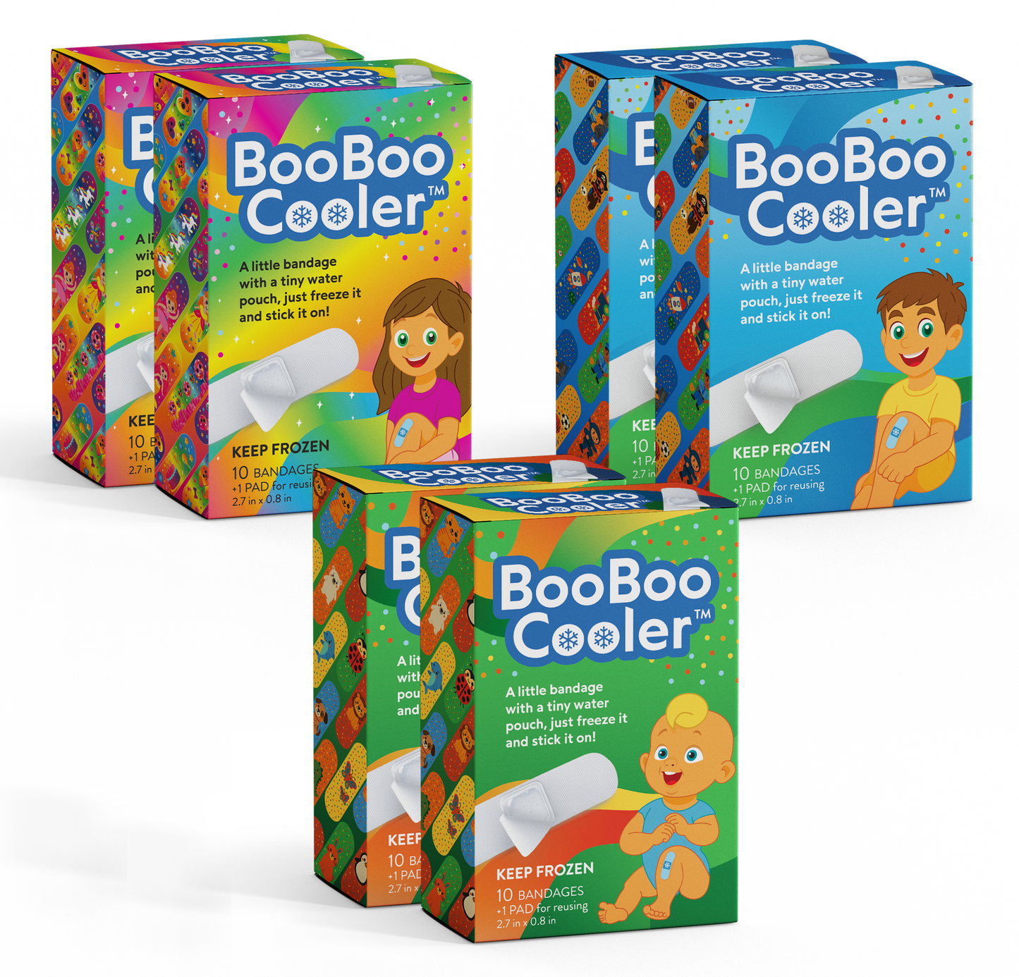 BooBoo Cooler - Six Pack Variety