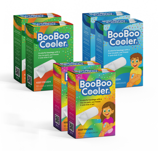 BooBoo Cooler® | A Little Bandage That Cools | Family Pack (6 boxes)