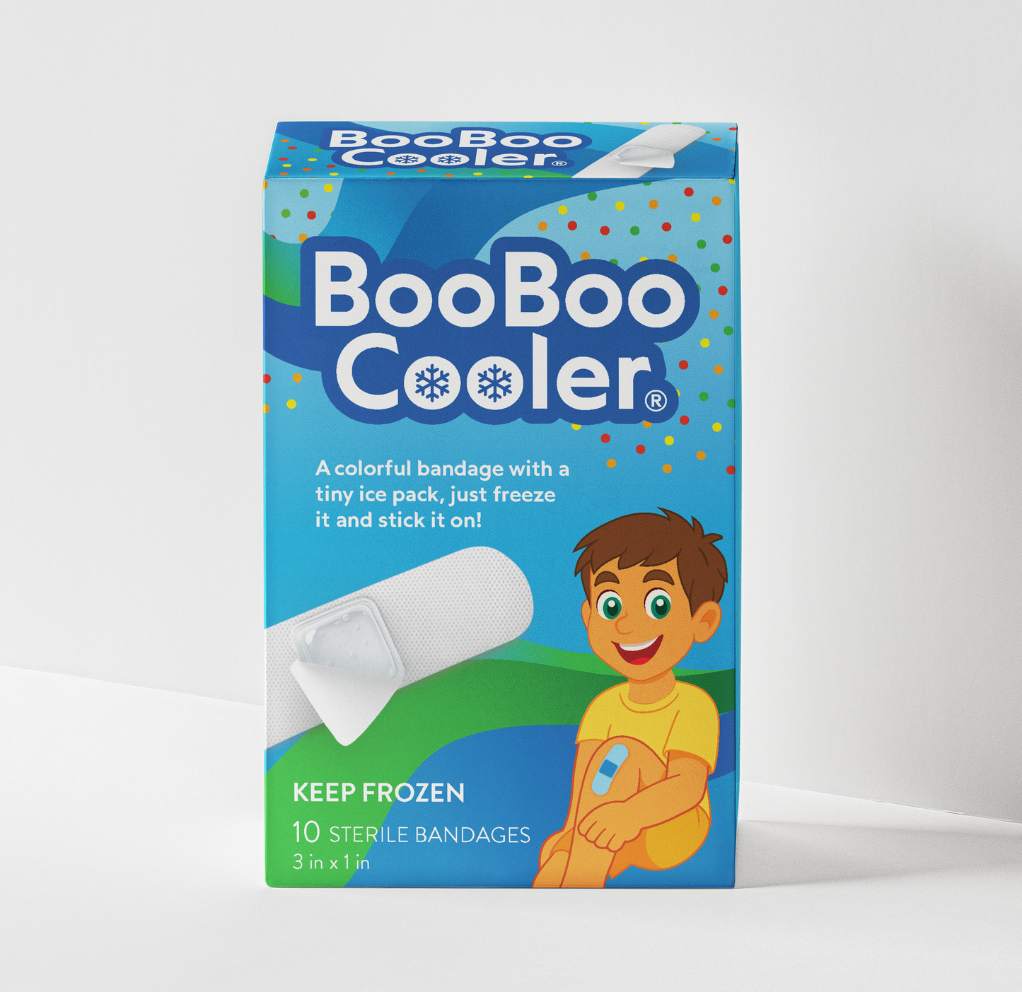 BooBoo Cooler® | A Little Bandage That Cools | Action Chill