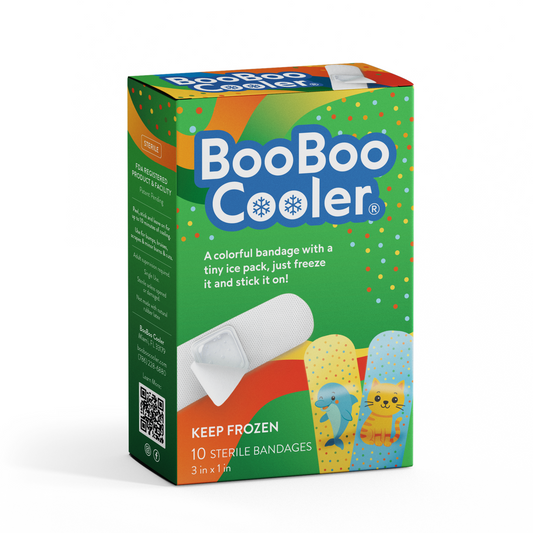 BooBoo Cooler® Animal Pack Kids' Cooling Bandages