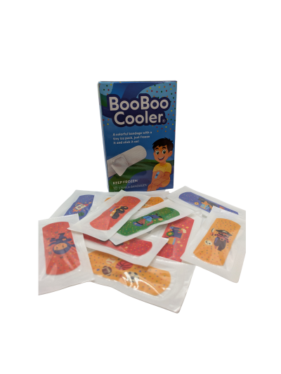 BooBoo Cooler® | A Little Bandage That Cools | Action Chill